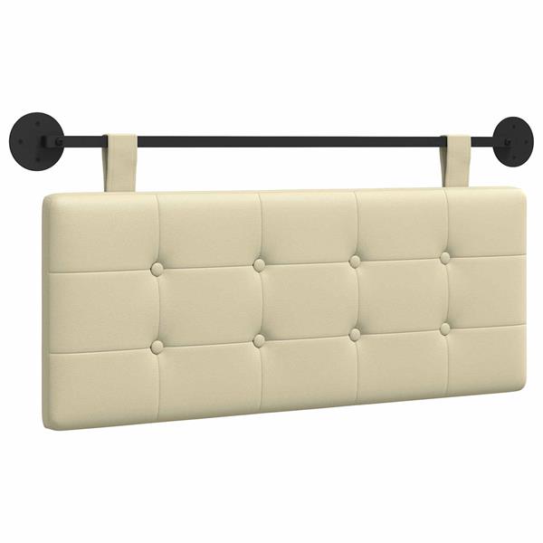 Grote foto vidaxl hangend hoofdeinde wandgemonteerd nep leer antiek en kunst stoelen en banken