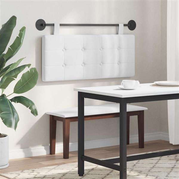 Grote foto vidaxl hangend hoofdeinde wandgemonteerd stof antiek en kunst stoelen en banken