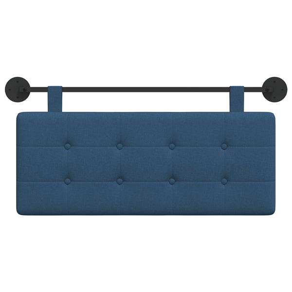 Grote foto vidaxl hangend hoofdeinde wandgemonteerd stof antiek en kunst stoelen en banken