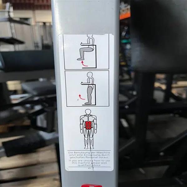 Grote foto gym80 abdominal knee up dip sport en fitness fitness