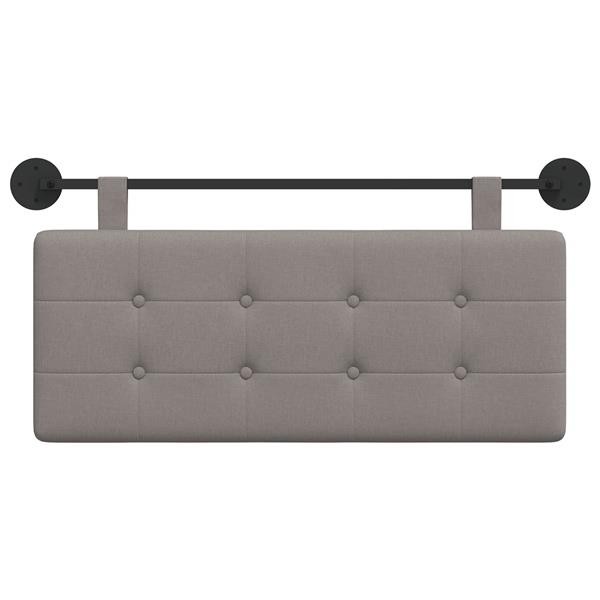 Grote foto vidaxl hangend hoofdeinde wandgemonteerd stof antiek en kunst stoelen en banken