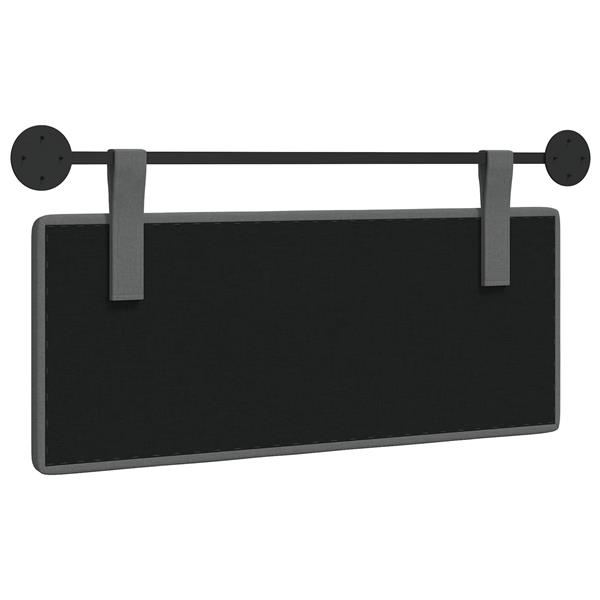 Grote foto vidaxl hangend hoofdeinde wandgemonteerd stof antiek en kunst stoelen en banken