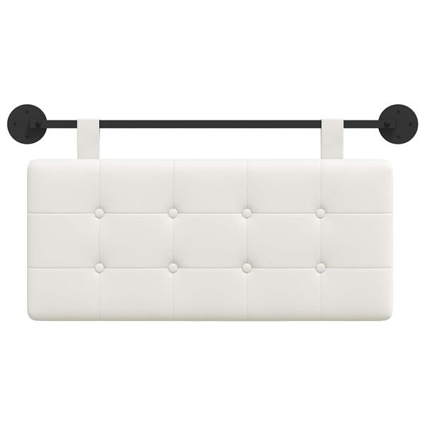 Grote foto vidaxl hangend hoofdeinde wandgemonteerd nep leer antiek en kunst stoelen en banken