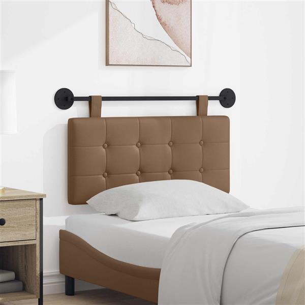 Grote foto vidaxl hangend hoofdeinde wandgemonteerd nep leer antiek en kunst stoelen en banken