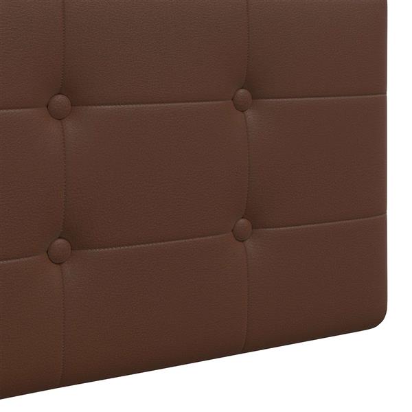 Grote foto vidaxl hangend hoofdbord kunstleer antiek en kunst stoelen en banken