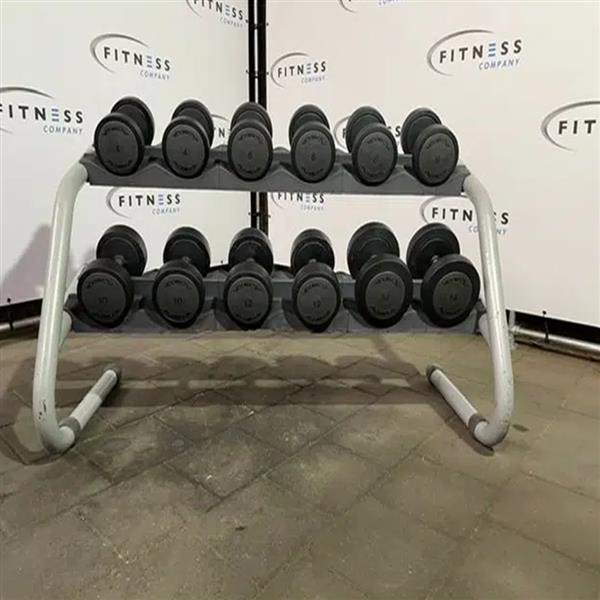 Grote foto technogym dumbbell set 4 t m 44 kg sport en fitness fitness