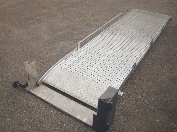 Grote foto oprijplaat rampe opvouwbaar aluminium auto diversen gereedschap