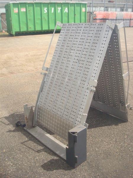 Grote foto oprijplaat rampe opvouwbaar aluminium auto diversen gereedschap