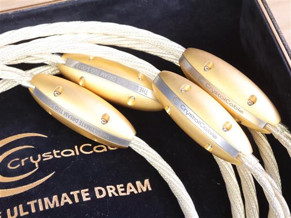 Grote foto crystal cable the ultimate dream high end audio speaker cables 2 0 metre audio tv en foto onderdelen en accessoires