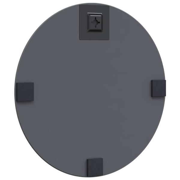 Grote foto vidaxl wandspiegel rond 30 cm gehard glas antiek en kunst spiegels