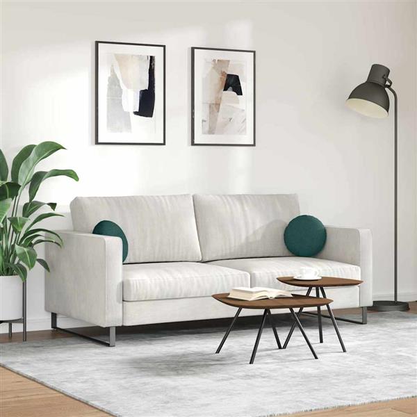 Grote foto vidaxl zitkussens 2 pcs donkergroen 30 x 13 cm stof huis en inrichting woningdecoratie