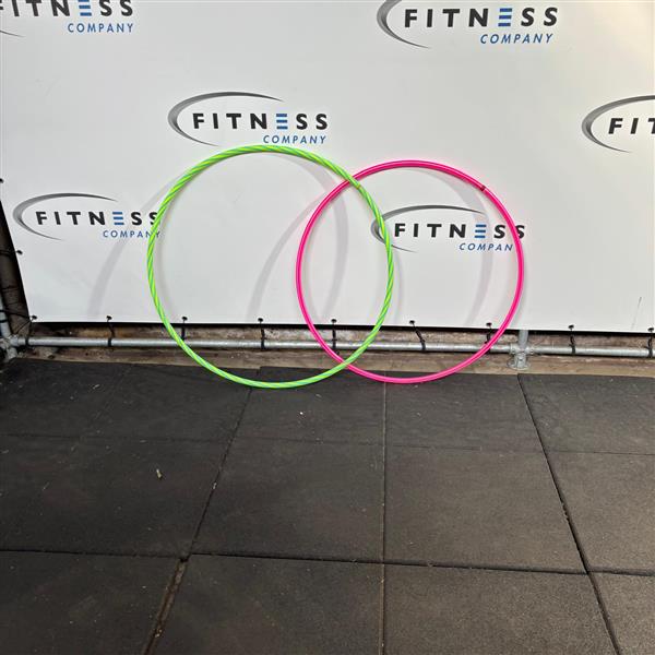 Grote foto hoelahoep groen roze prijs per stuk sport en fitness fitness