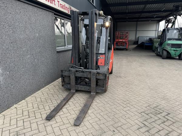 Grote foto linde h35d triplo 465 freelift sideshift 4e fucntie 2005 vw diesel agrarisch heftrucks