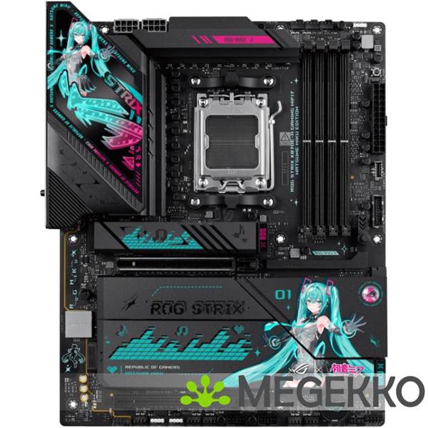 Grote foto asus rog strix x870e h gaming wifi7 hatsune miku edition computers en software moederborden