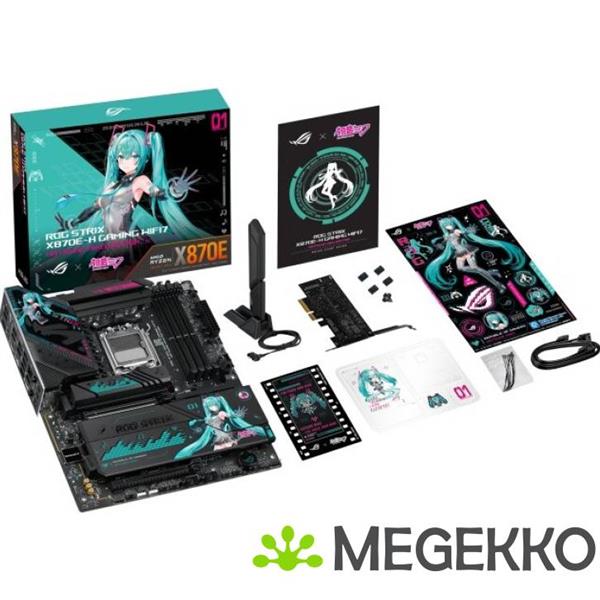 Grote foto asus rog strix x870e h gaming wifi7 hatsune miku edition computers en software moederborden