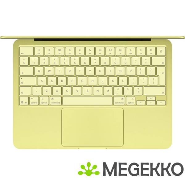 Grote foto apple macbook neo a18 pro 13 citrus computers en software overige computers en software