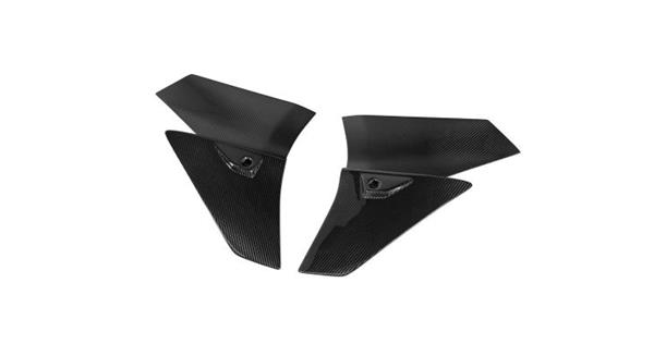 Grote foto dit betreft een set lamborghini revuelto novitec carbon achterbumper zij splitter auto onderdelen tuning en styling