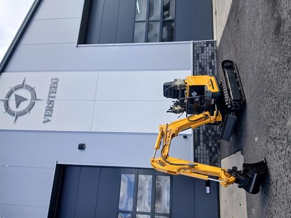 Grote foto new holland e10sr minikraan met servo doe het zelf en verbouw kranen en graafmachines