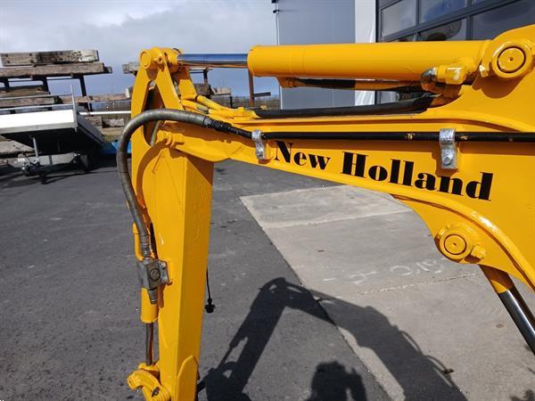 Grote foto new holland e10sr minikraan met servo doe het zelf en verbouw kranen en graafmachines