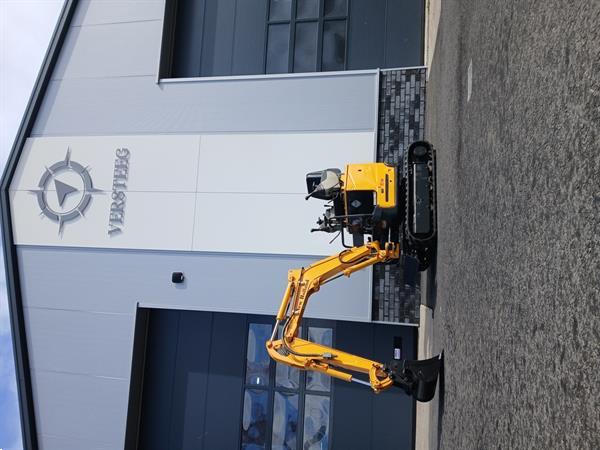 Grote foto new holland e10sr minikraan met servo doe het zelf en verbouw kranen en graafmachines