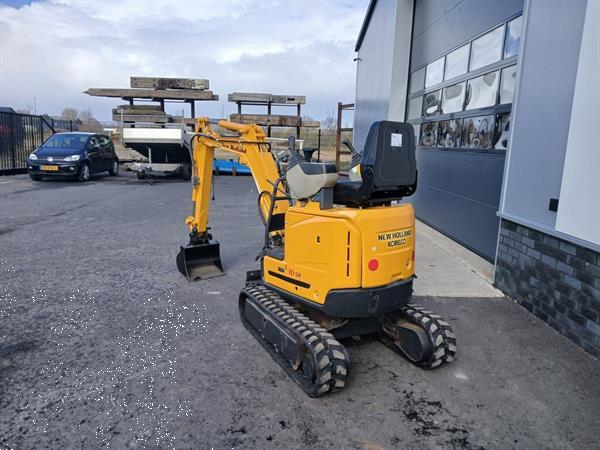 Grote foto new holland e10sr minikraan met servo doe het zelf en verbouw kranen en graafmachines