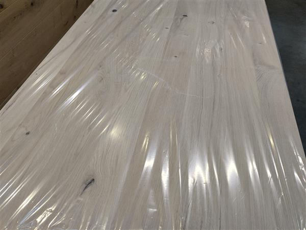 Grote foto 65x280cm 40mm eikenpaneel doe het zelf en verbouw hout en planken