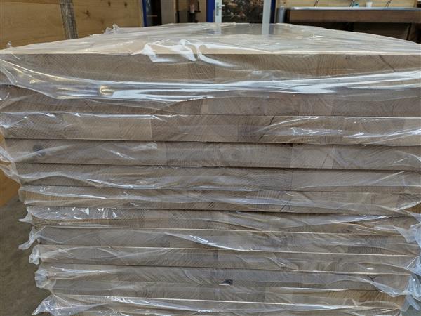 Grote foto 65x160cm 40mm eikenpaneel doe het zelf en verbouw hout en planken