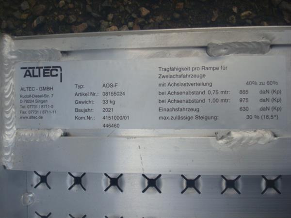 Grote foto oprijplaat rij plaat invalide lift altec roelstoel auto diversen gereedschap