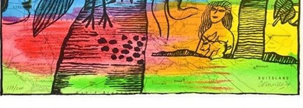 Grote foto corneille gelderland antiek en kunst litho en zeefdrukken