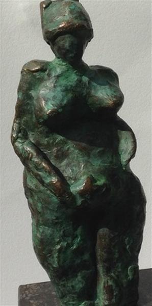 Grote foto kunsthandel gennep vrouw antiek en kunst beelden houtsnijwerken