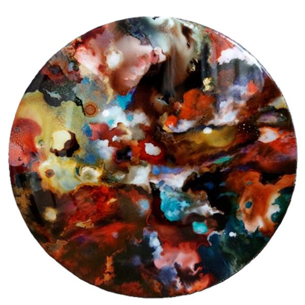 Grote foto kunsthandel gennep cosmic eruption antiek en kunst modern