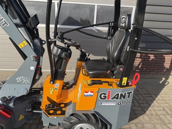 Grote foto giant g1100 minishovel nieuw budget uitvoering 345 lease agrarisch shovels