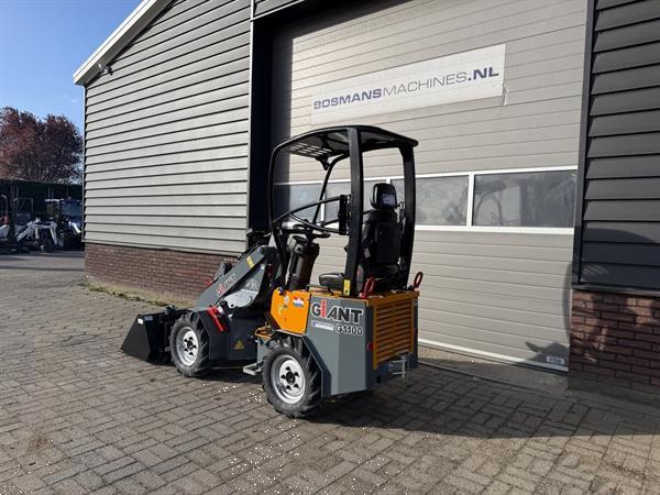 Grote foto giant g1100 minishovel nieuw budget uitvoering 345 lease agrarisch shovels