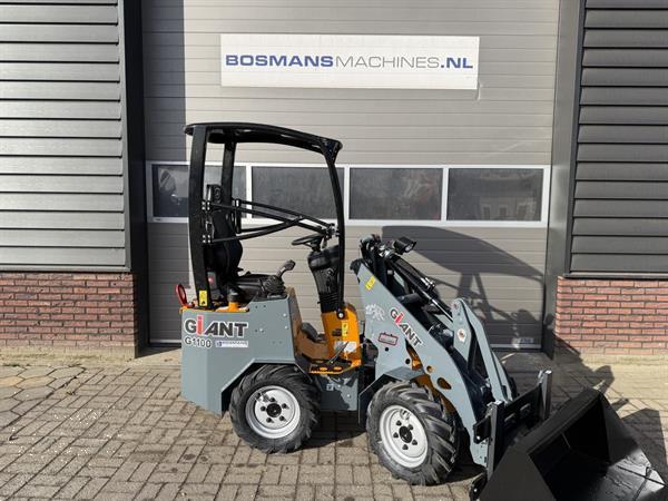 Grote foto giant g1100 minishovel nieuw budget uitvoering 345 lease agrarisch shovels