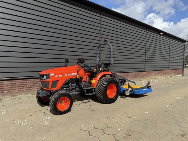 Grote foto kubota ek1261 dt minitractor incl cirkelmaaier 180 bj 2023 agrarisch tractoren