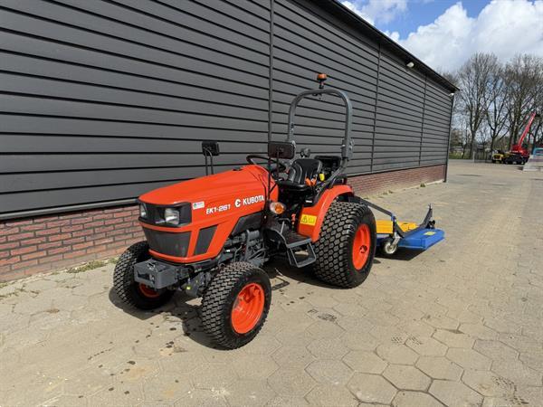 Grote foto kubota ek1261 dt minitractor incl cirkelmaaier 180 bj 2023 agrarisch tractoren