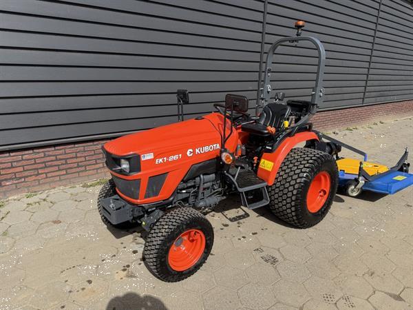 Grote foto kubota ek1261 dt minitractor incl cirkelmaaier 180 bj 2023 agrarisch tractoren