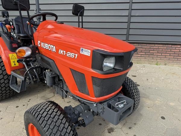 Grote foto kubota ek1261 dt minitractor incl cirkelmaaier 180 bj 2023 agrarisch tractoren