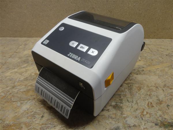Grote foto zebra zd421 thermische verzend label printer usb lan bt 203dpi wit computers en software printers