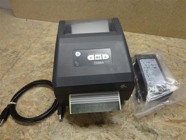 Grote foto zebra zd421 thermische verzend label printer usb bt 203dpi zwart computers en software printers