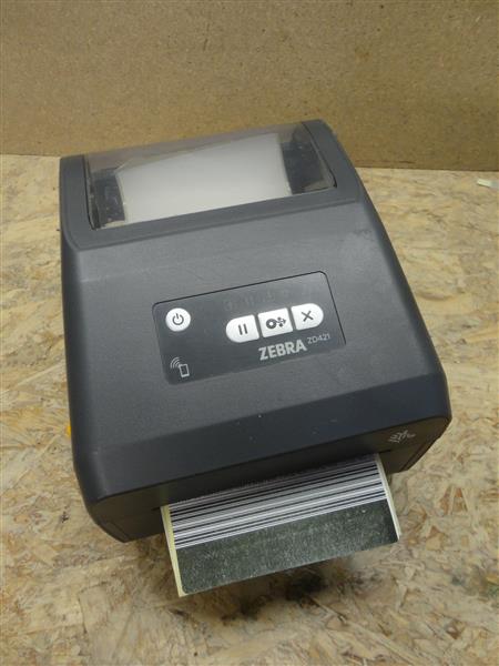 Grote foto zebra zd421 thermische verzend label printer usb bt 203dpi zwart computers en software printers