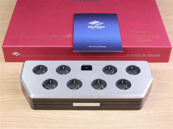 Grote foto siltech octopus signature eight agau g9 silver gold high end audio power distributor audio tv en foto onderdelen en accessoires