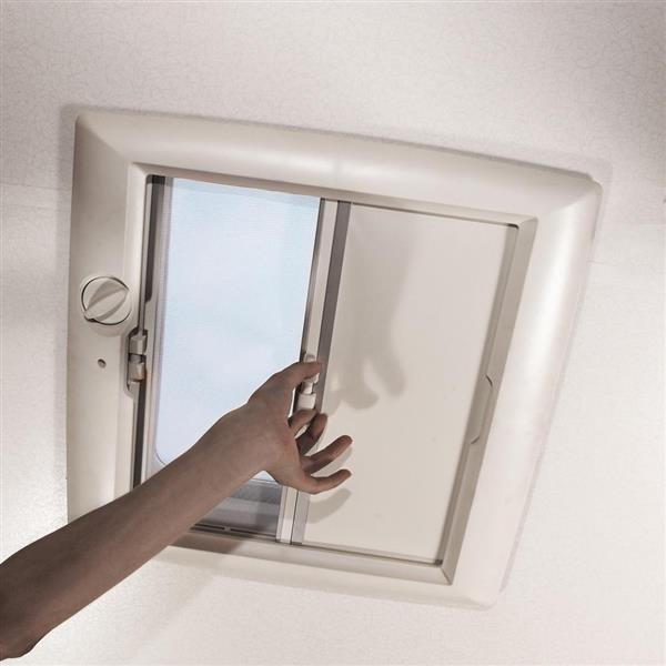 Grote foto thule vent 12v translucent 40x40cm caravans en kamperen caravan accessoires