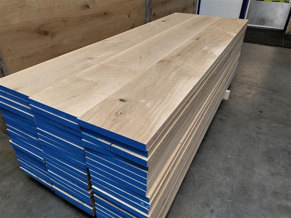 Grote foto 30x280mm 225cm eiken doe het zelf en verbouw hout en planken