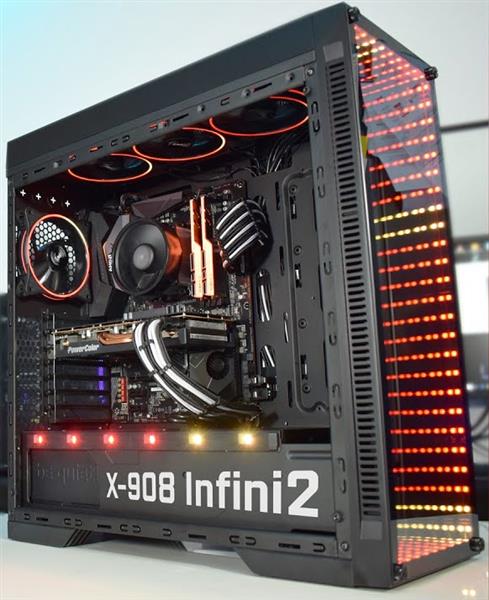 Grote foto cwn gamepc infini2 i5 i7 i9 8 16 32 64gb ssd 128 256 512 1tb 2tb wifi bluetooth 24 maanden computers en software behuizingen en kasten