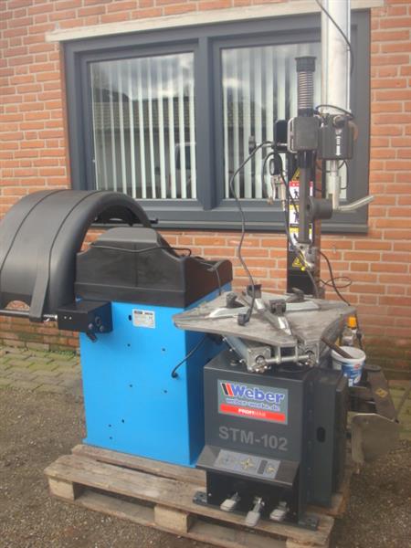 Grote foto banden monteer apparaat balanceer apparaat auto diversen gereedschap