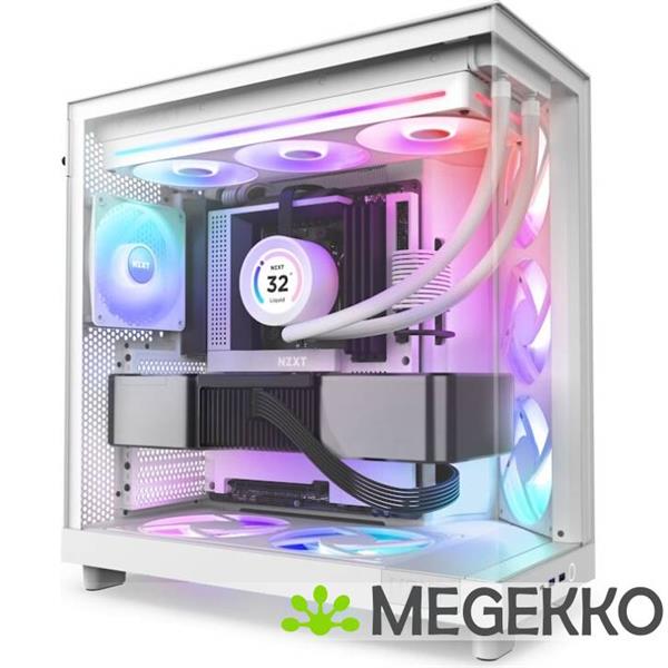 Grote foto nzxt f360 rgb core white computers en software overige computers en software