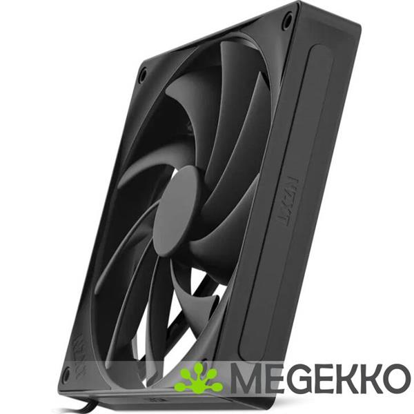Grote foto nzxt f140q 140mm black quiet airflow computers en software overige computers en software