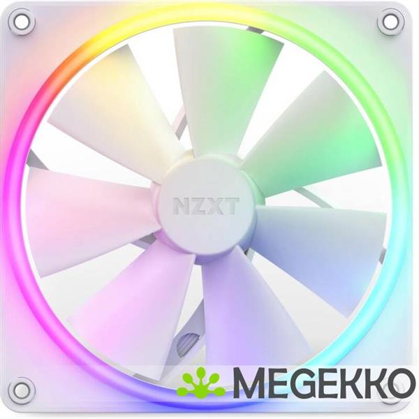 Grote foto nzxt f140rgb 140mm rgb fans single white computers en software overige computers en software