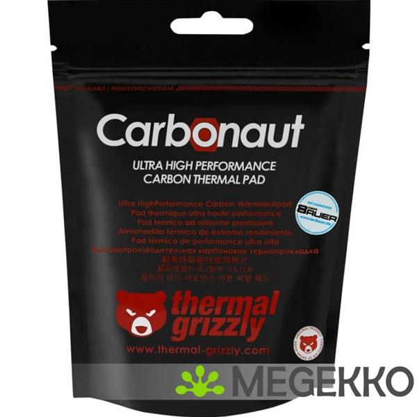 Grote foto thermal grizzly carbonaut pad 25250 2mm computers en software overige computers en software